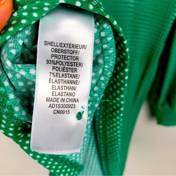 Adrianna Papell Trapeze Knit Long Sleeve Top M - Picture 5 of 6